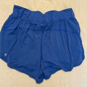 Lululemon Athletica Vibrant Blue Athletic Shorts